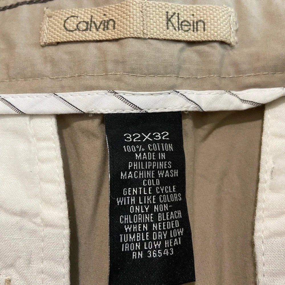 Calvin Klein men’s straight row cuffed new‎ pants 32-30
